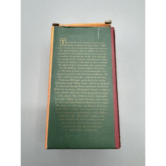 VTG 1996 Santas From Around The World Austrian Christmas Figure 5.5” READ - Picture 11 of 12